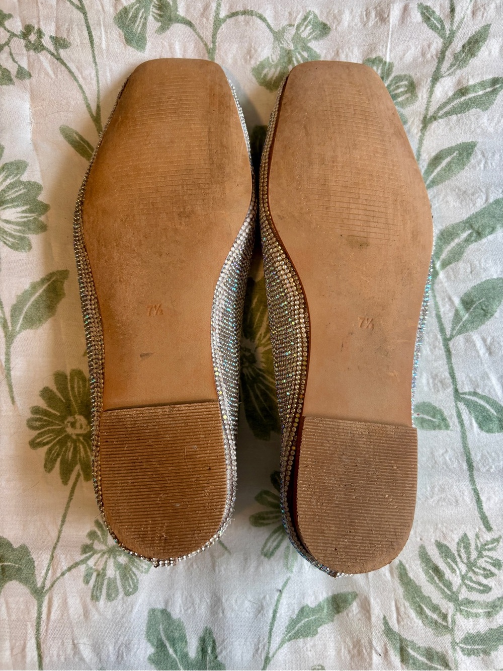 ๐บ NWOT Matisse Roxy Rhinestone Ballet Flats with Bow - Picture 11 of 13